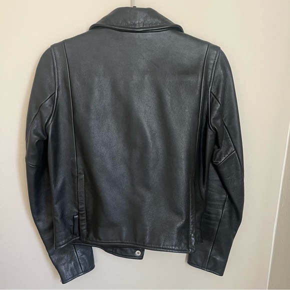 Madewell Ultimate Leather Motorcyle Jacket (size small) - Picture 4 of 6